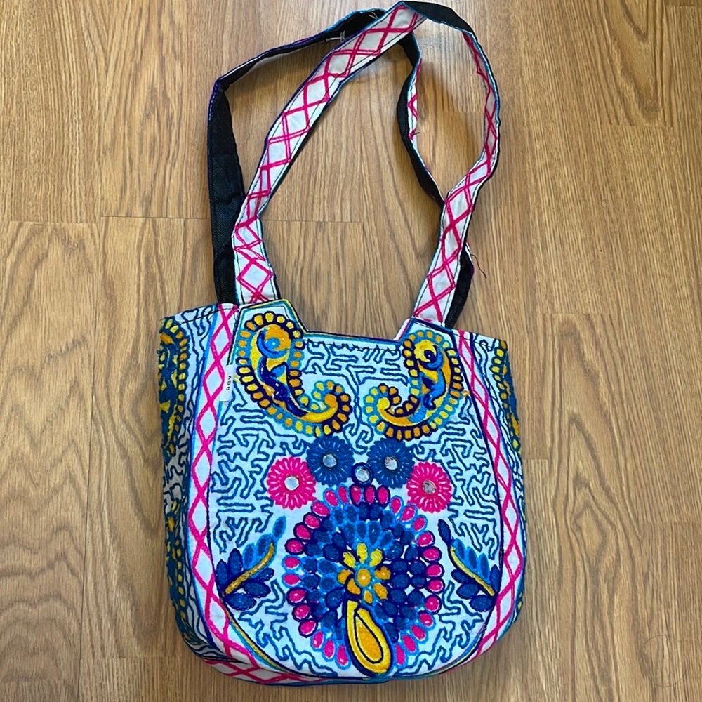 Handmade colourful bag